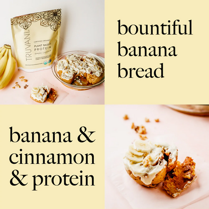 Banana cinnamon Plant Based Protein Powder